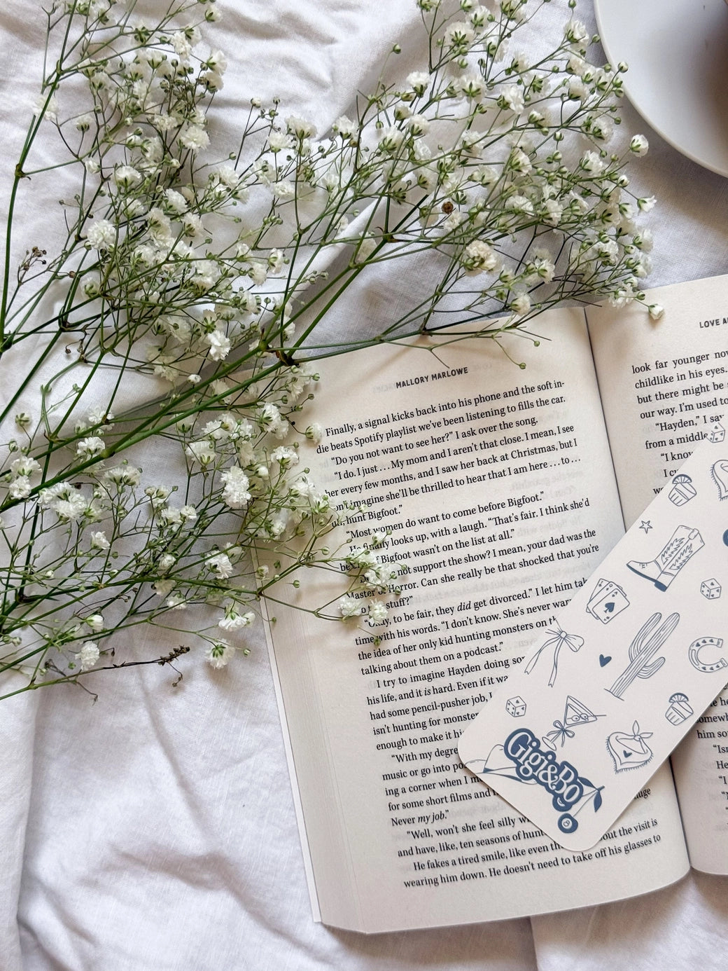 Lucky Cowgirl Bookmark