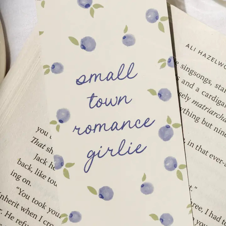 Small Town Romance Girlie Bookmark