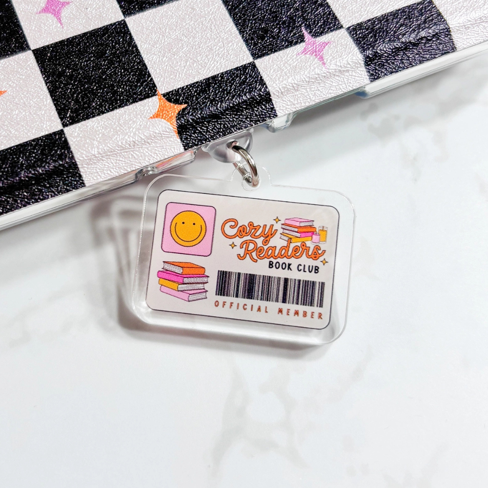 Cozy Readers Kindle Charm