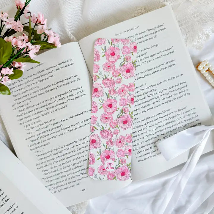 Pink Blossoms Bookmark