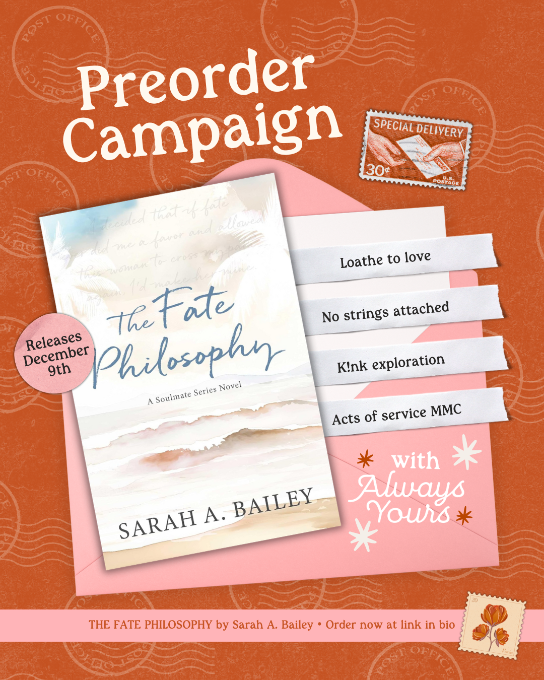 (Preorder Campaign) The Fate Philosophy (Soulmate Series 2)