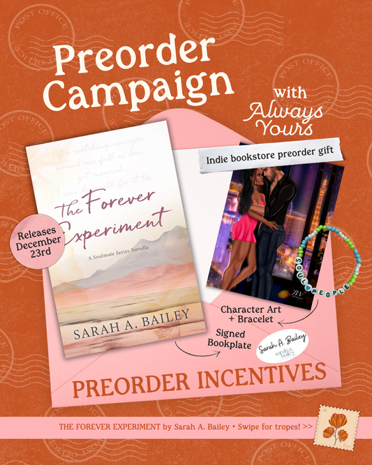 (Preorder Campaign) The Forever Experiment (Soulmate Series 3)