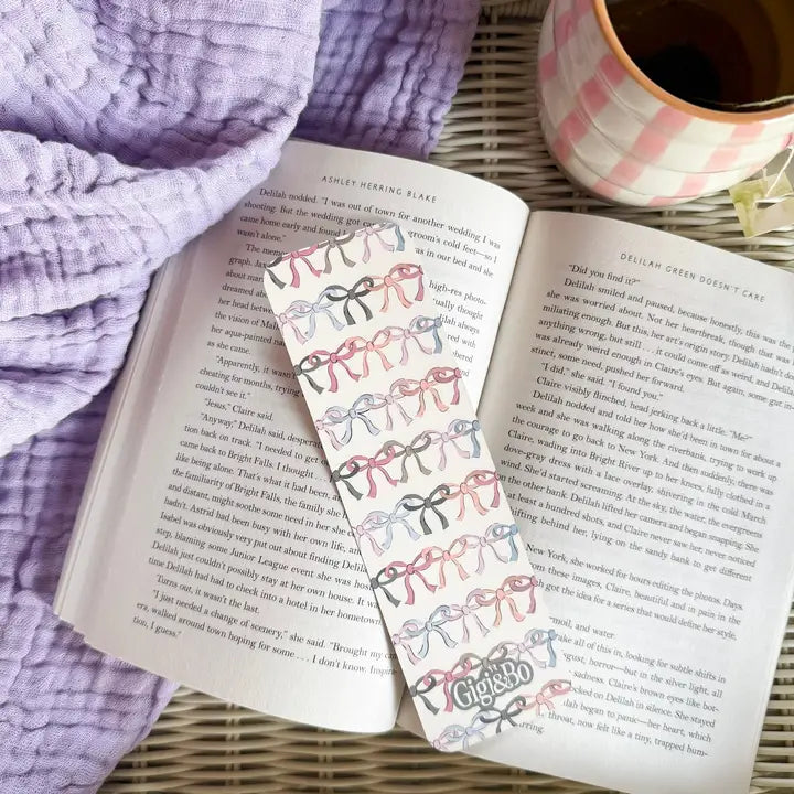 Let Love in Bookmark with Tassels