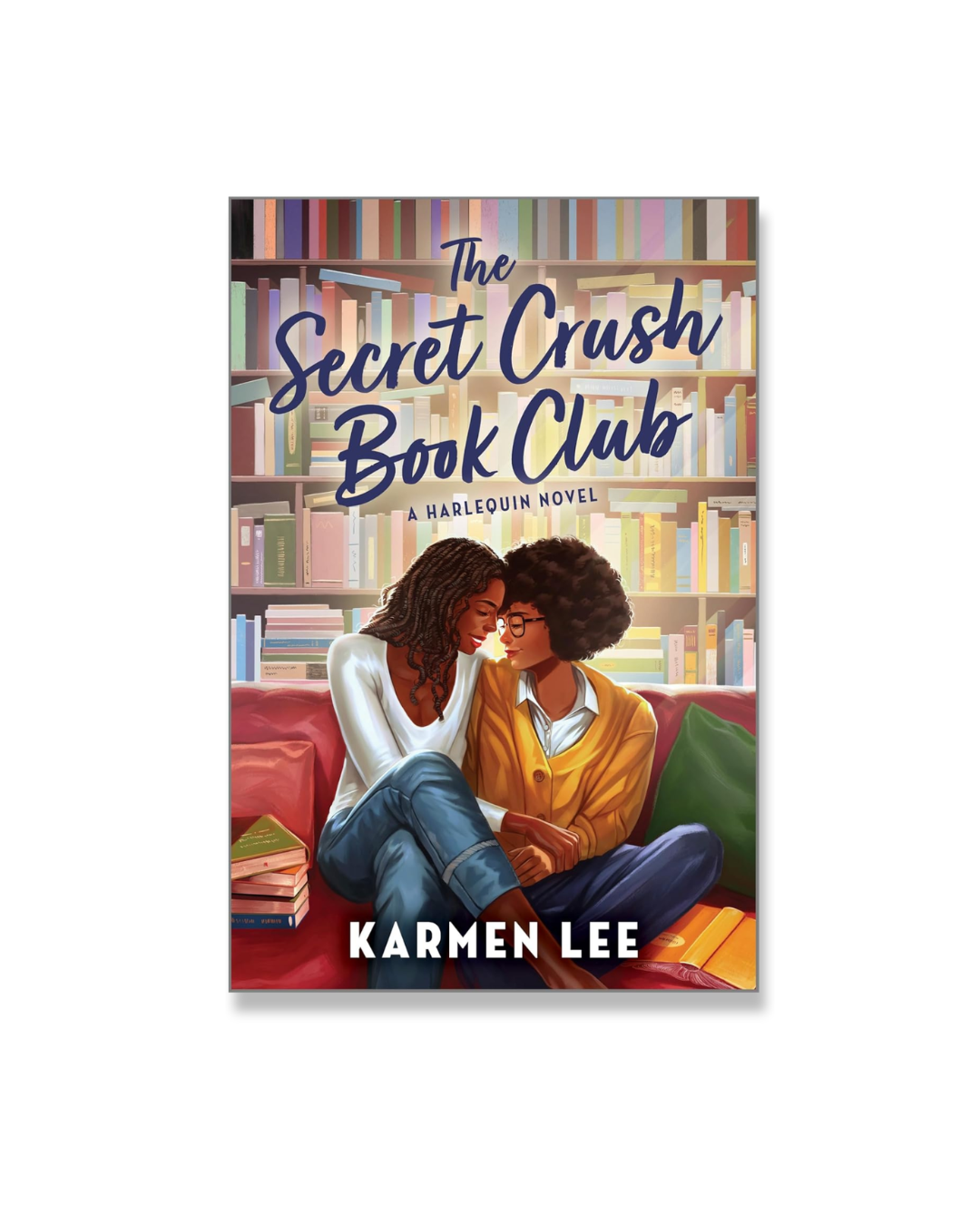 The Secret Crush Book Club: A Sweet Sapphic Romance about Second Chances