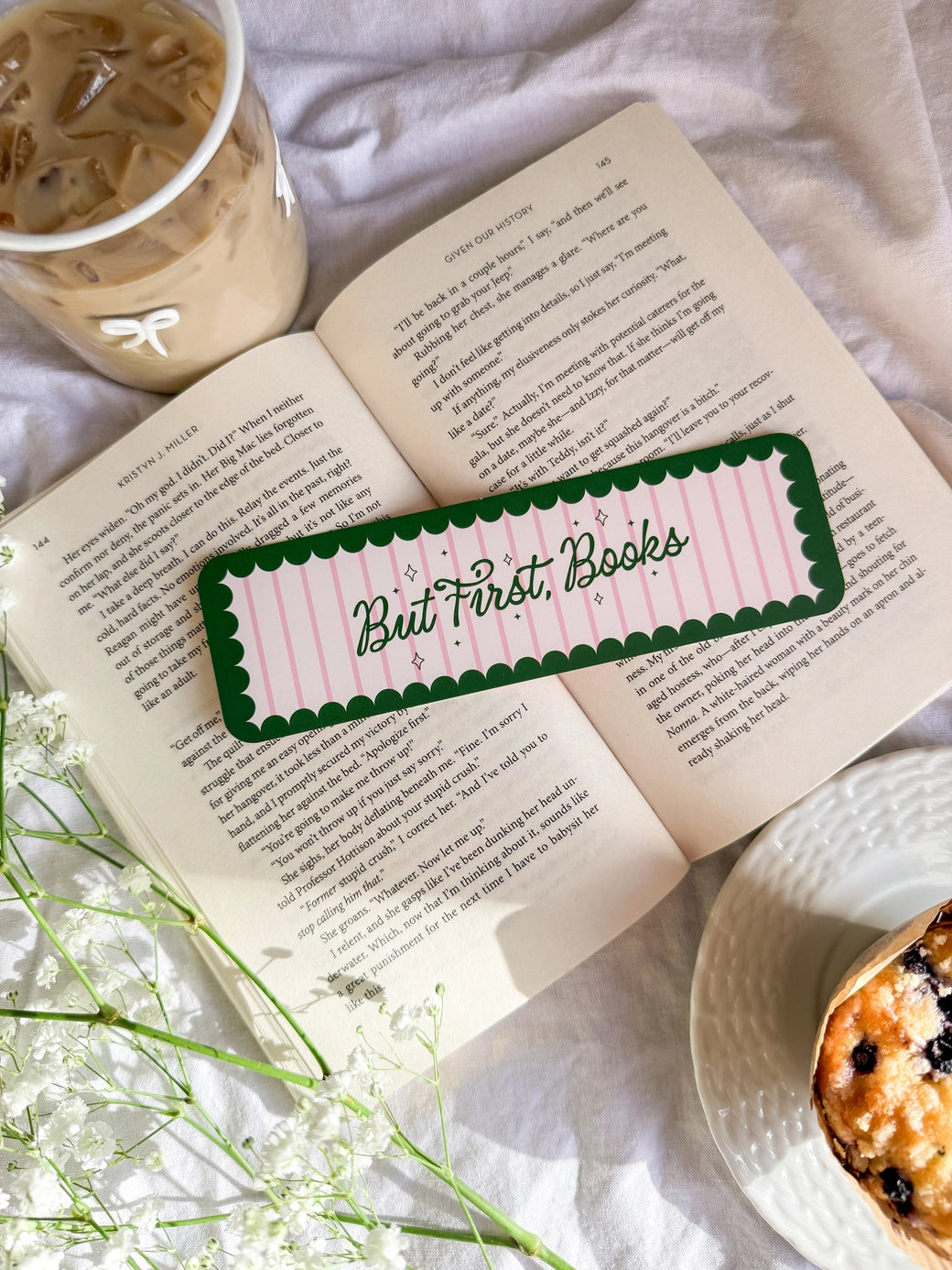 But First, Books Bookmark