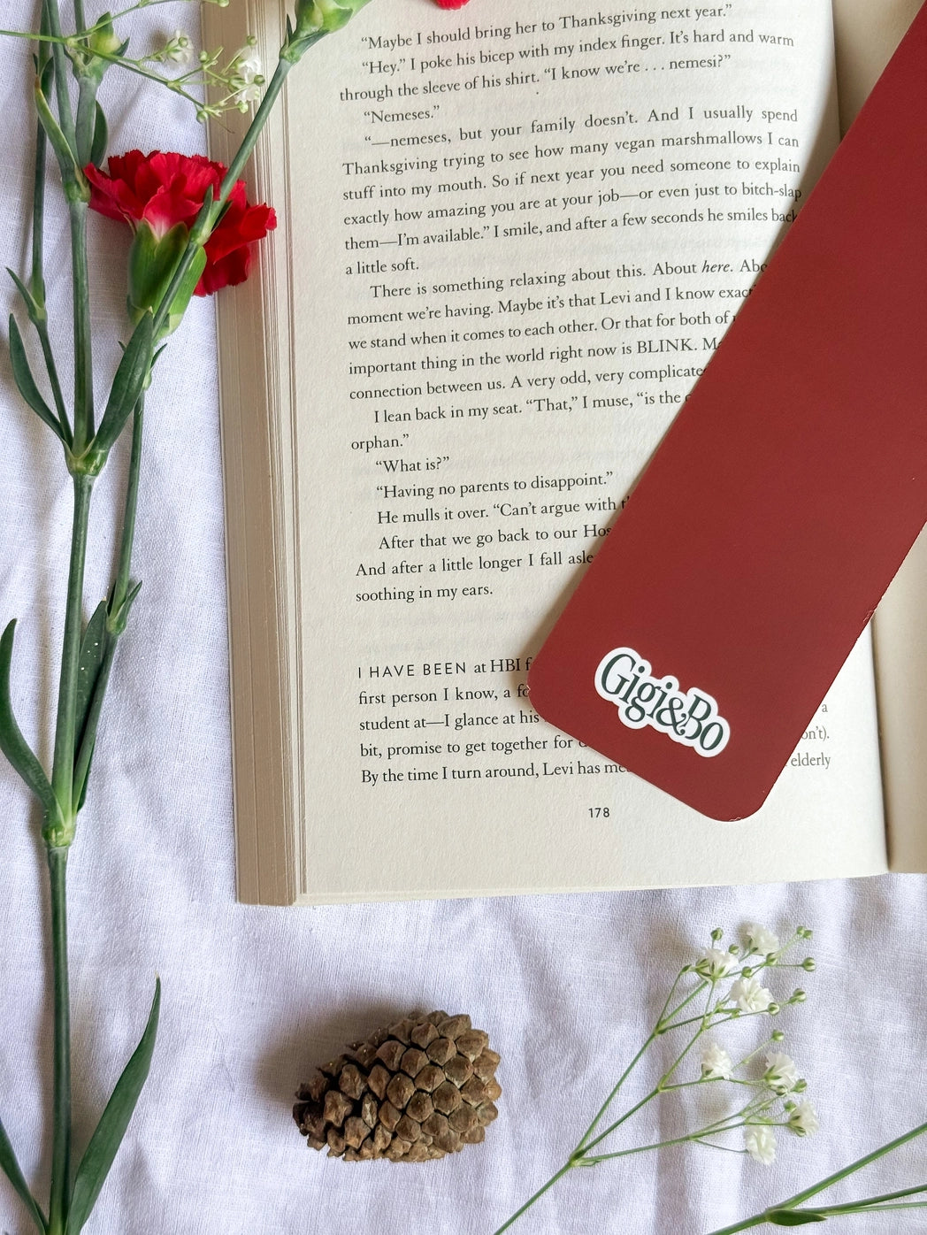 Candy Cane Lane Bookmark