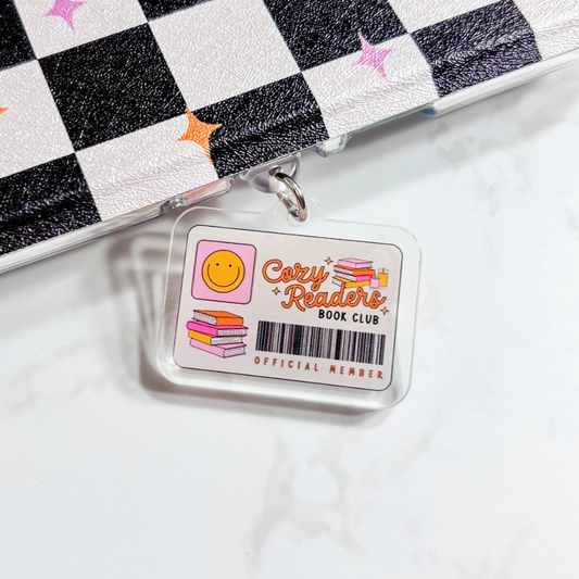 Cozy Readers Kindle Charm