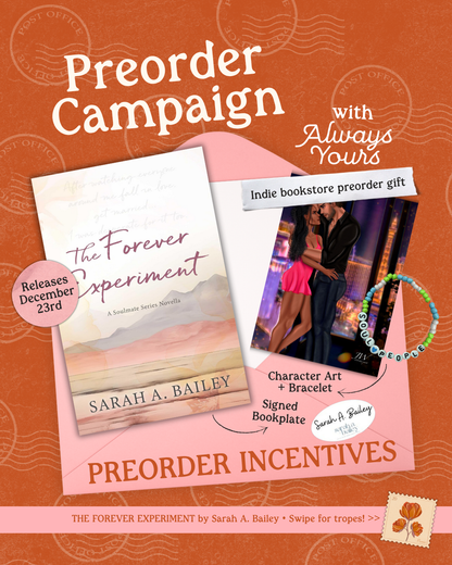 (Preorder Campaign) The Forever Experiment (Soulmate Series 3)