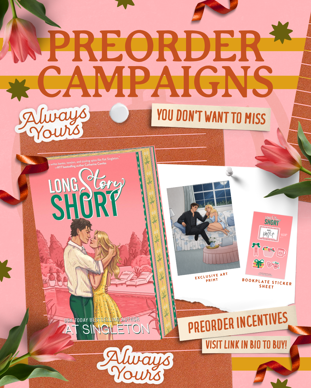 (PREORDER CAMPAIGN) Long Story Short (Pembroke Hills Book 4)