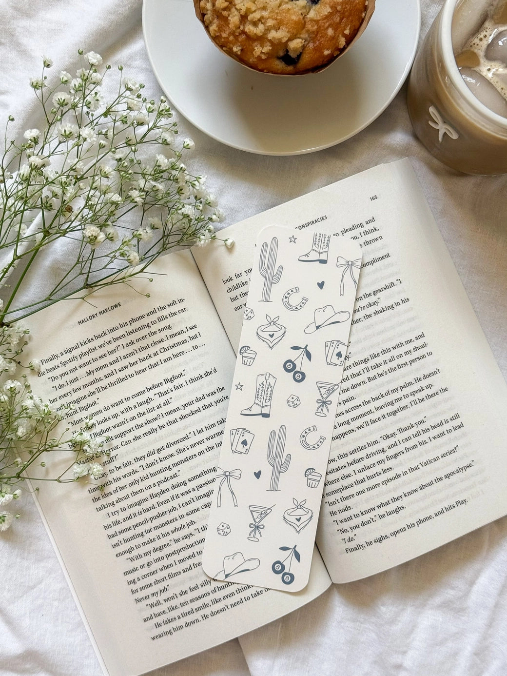 Lucky Cowgirl Bookmark