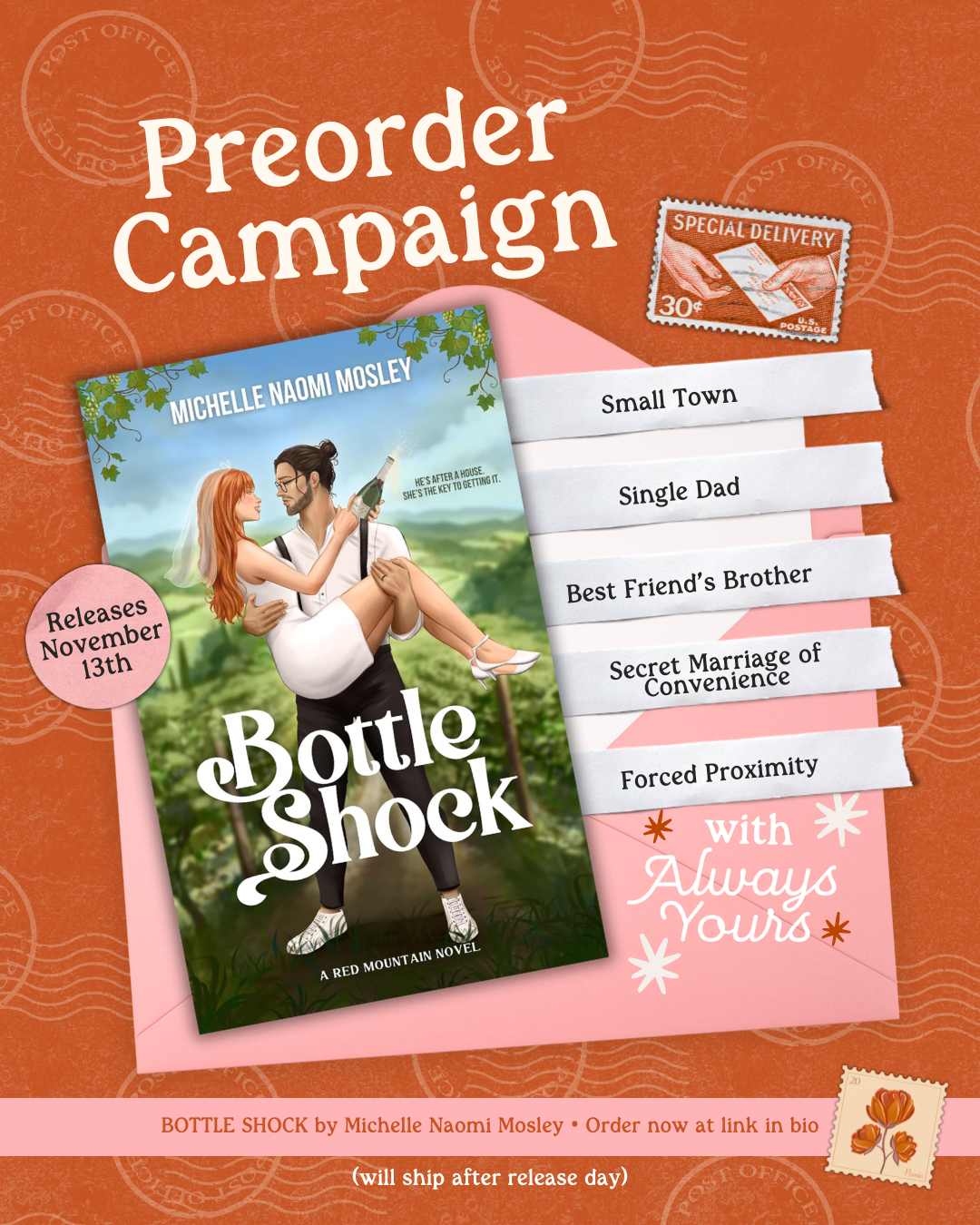 (Preorder Campaign) Bottle Shock: A Small Town, Single Dad Romance