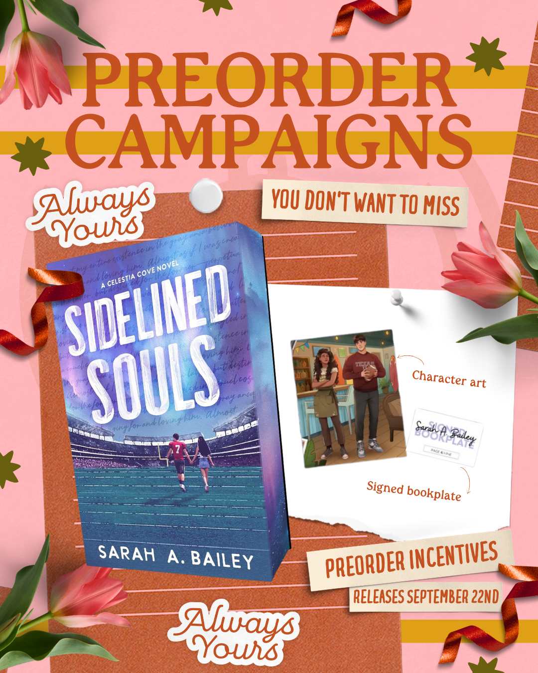 (PREORDER CAMPAIGN) Sidelined Souls (Celestia Cove 2)