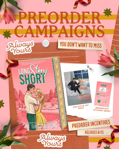 (PREORDER CAMPAIGN) Long Story Short (Pembroke Hills Book 4)