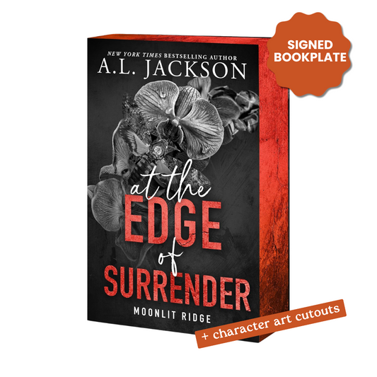 At the Edge of Surrender (Moonlit Ridge, 3) *Signed Bookplate