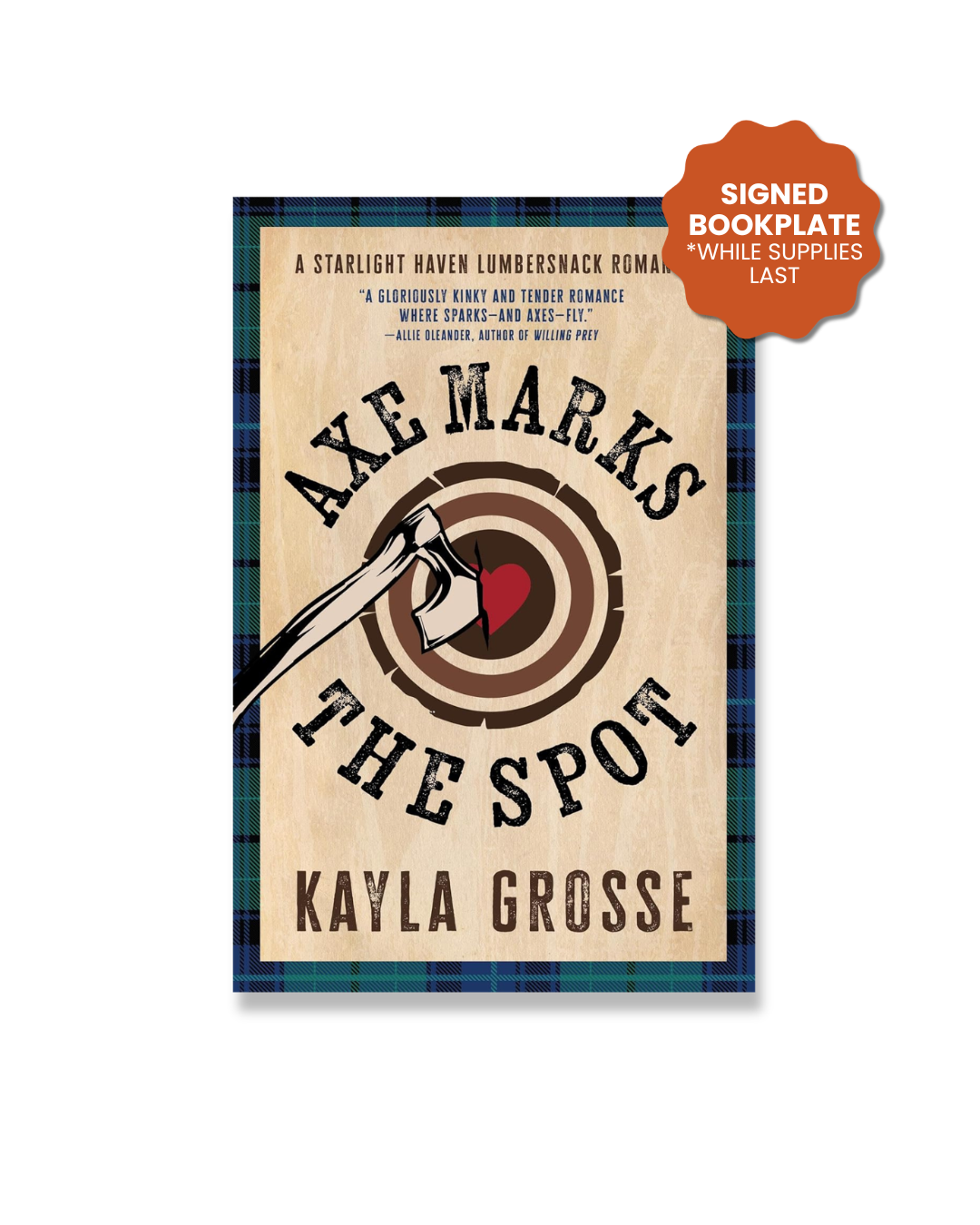 Axe Marks the Spot (Starlight Haven Lumbersnacks, 2) *SIGNED BOOKPLATE*