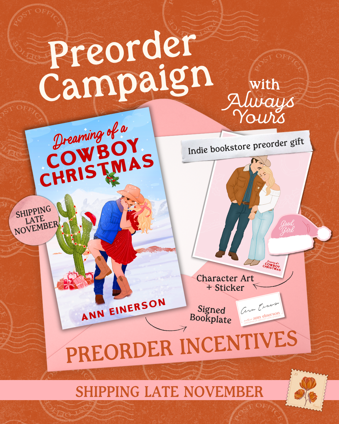 (Preorder Campaign) Dreaming of a Cowboy Christmas