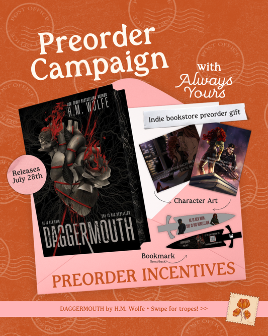 (PREORDER CAMPAIGN) Daggermouth (The Heart Duology #1)