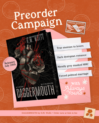 (PREORDER CAMPAIGN) Daggermouth (The Heart Duology #1)