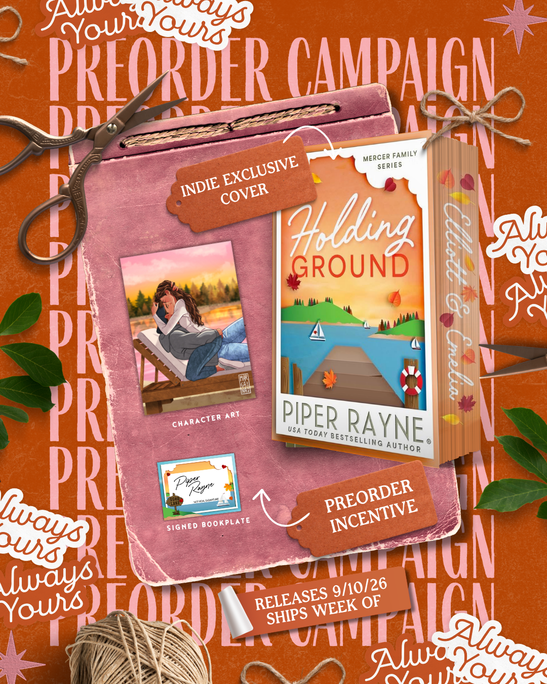 (Preorder Campaign) Holding Ground (The Mercer Family Book 1)