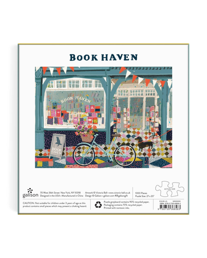 Book Haven 1000 Piece Puzzle