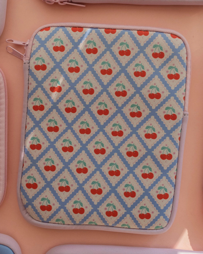 Zipper Cherries Kindle & E-Reader Sleeve