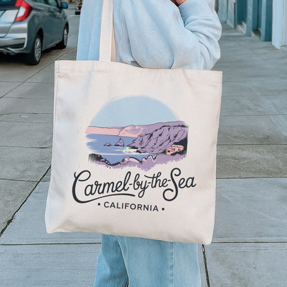 Carmel By the Sea California Canvas Tote Bag