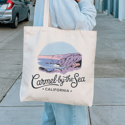 Carmel By the Sea California Canvas Tote Bag