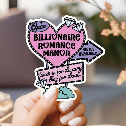 Billionaire Romance Sticker