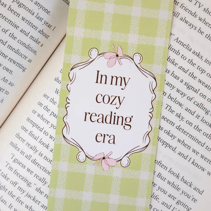 In My Cozy Reading Era Bookmark